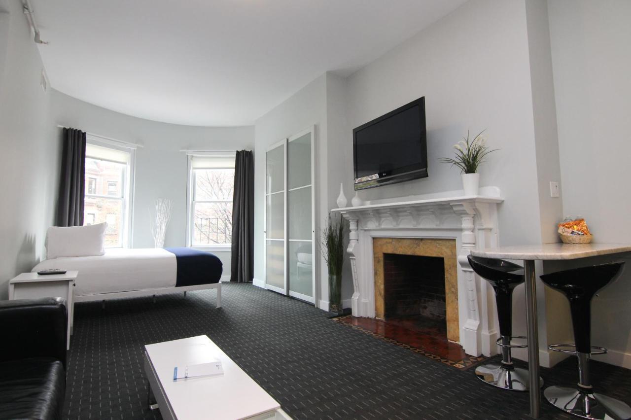 Stylish Newbury Street Studio, #4 Бостон Екстер'єр фото